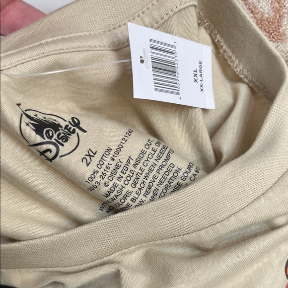 🏰 Walt Disney World Fall Vibes Tan T-Shirt XXL New! NWT 🧡 2025 Park Exclusive - Picture 3 of 4